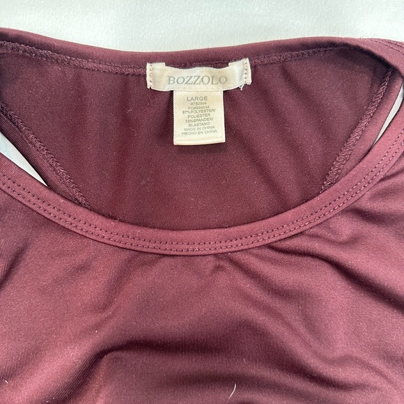 Bozzolo Lightweight‎ Sports Bra Womens Size L - Picture 2 of 5